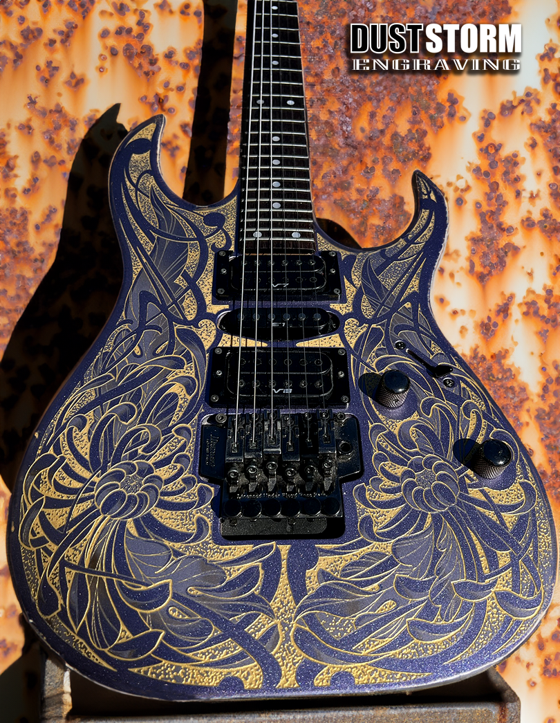 Guitar Body Laser Engraving Services