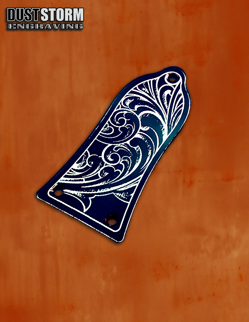 Truss Rod Cover for Epiphone Les Paul Style Guitar in Acrylic Mirror