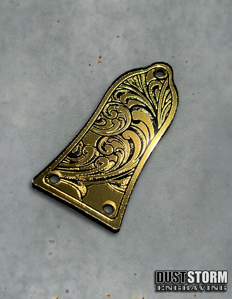 Truss Rod Cover for Epiphone Les Paul Style Guitar in Acrylic Mirror