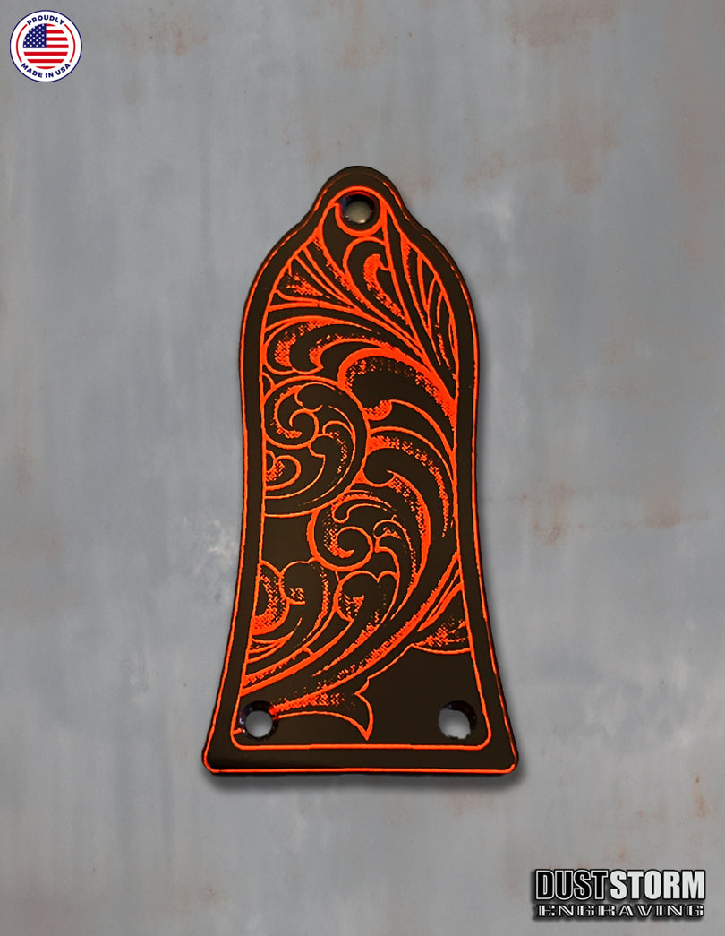 Truss Rod Cover for Epiphone Les Paul Style Guitar in Acrylic Mirror