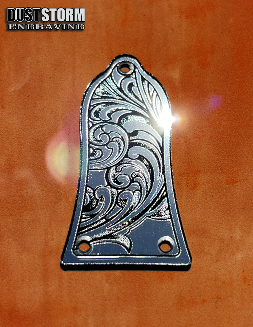Truss Rod Cover for Epiphone Les Paul Style Guitar in Acrylic Mirror
