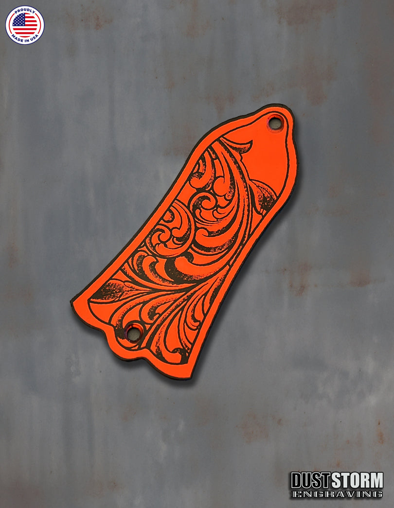 Truss Rod Cover for Gibson Les Paul Style Guitar in Acrylic Mirror