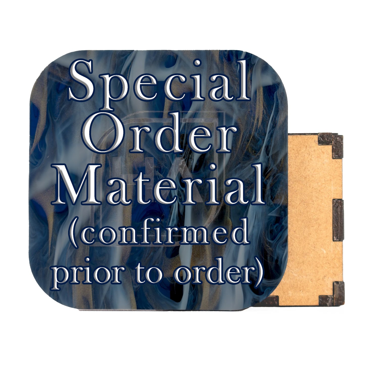 Custom Laser Engraved Solid Color Acrylic Pickguards