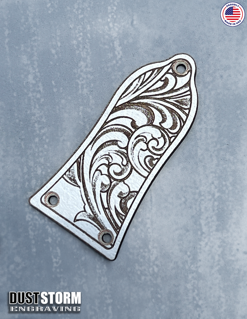 Truss Rod Cover for Epiphone Les Paul Style Guitar in Cherry Wood Veneer