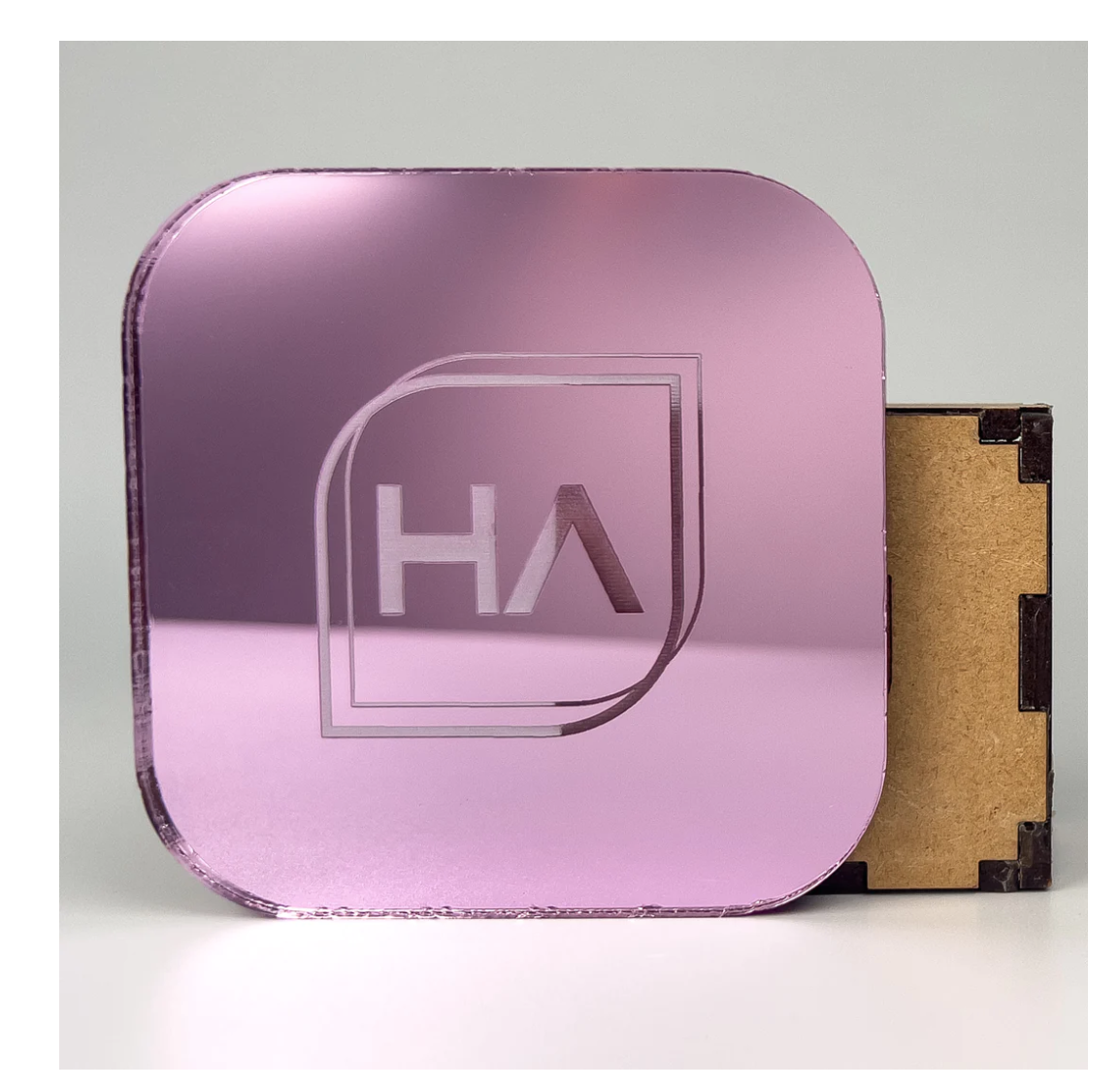 Custom Laser Engraved Mirrored Acrylic Pickguards