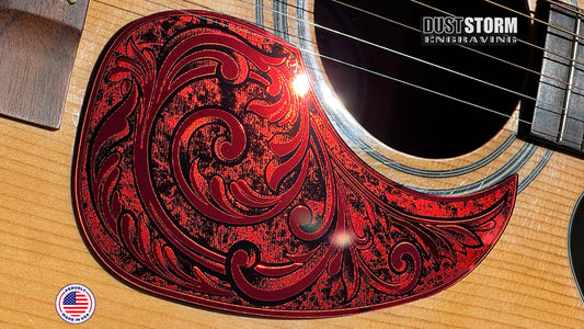Acoustic Guitar Pickguards Now in New Colors!