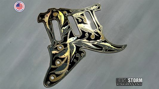 Introducing Layered Acrylic Mirror Pickguards by Dust Storm Engraving