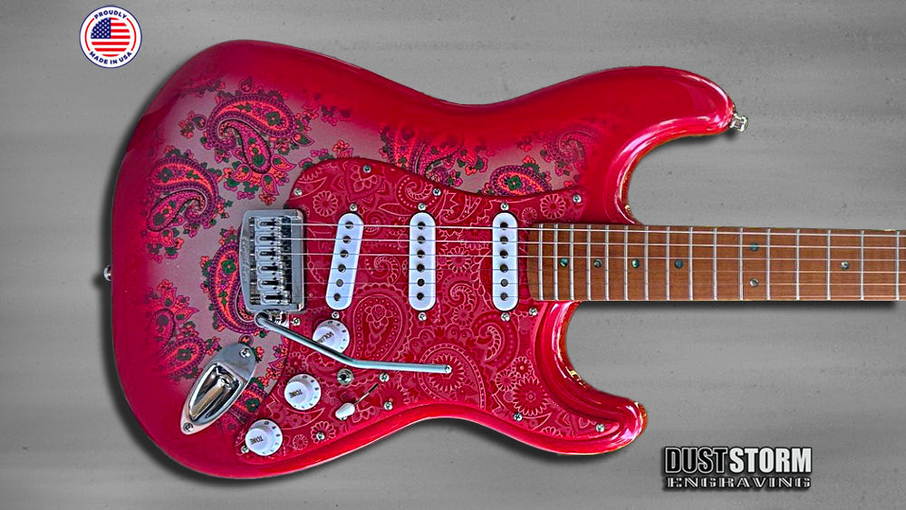 Dust Storm Engraving's Customer Guitar Builds of 2025