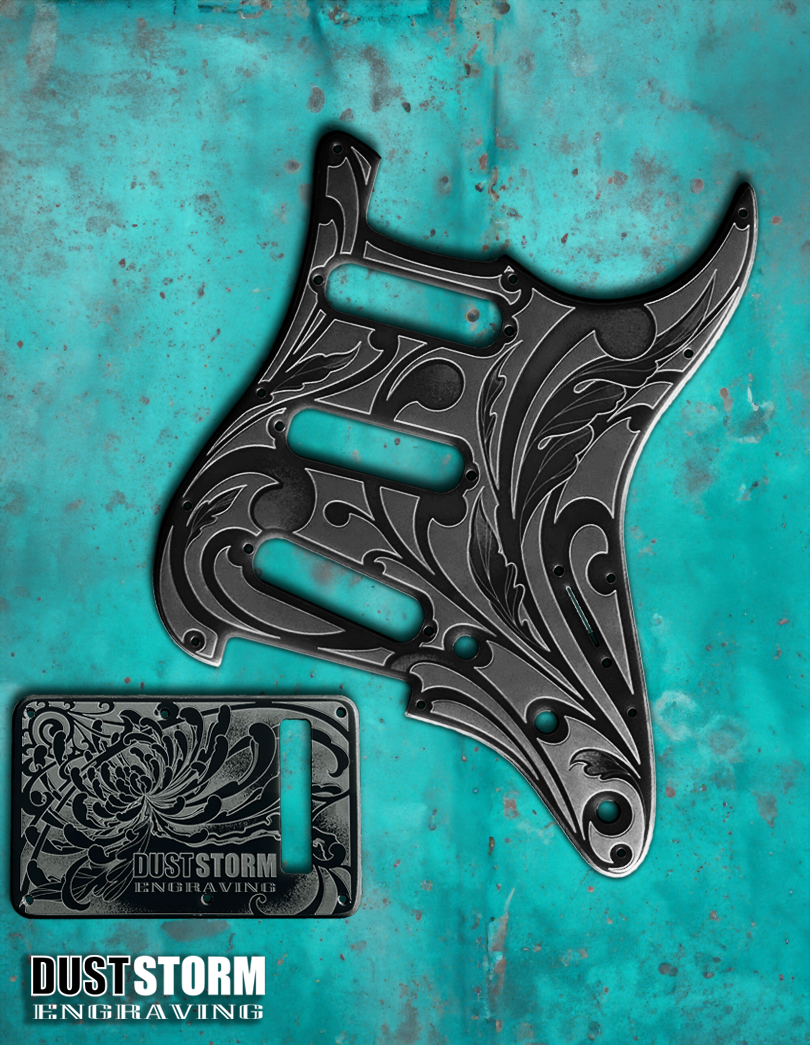Pickguards for Fender Stratocaster in Solid Color Acrylic Tremolo Cover Included