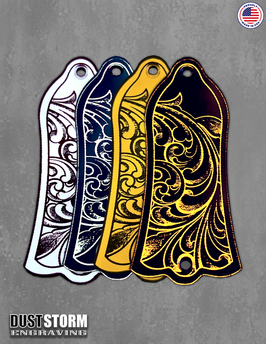 Truss Rod Cover for Gibson Les Paul Style Guitar in Acrylic Mirror