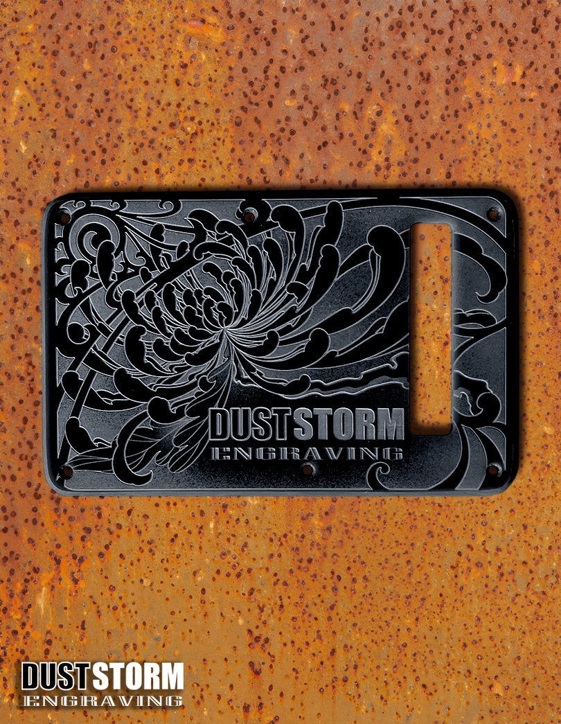 Black Sparkle XGP Stratocaster Style Laser Engraved Guitar Body with Solid Black Acrylic Pickguard and Tremolo Cover HSH, HSS, SSS Setups Available