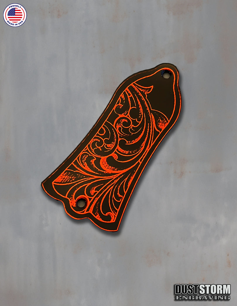 Truss Rod Cover for Gibson Les Paul Style Guitar in Acrylic Mirror