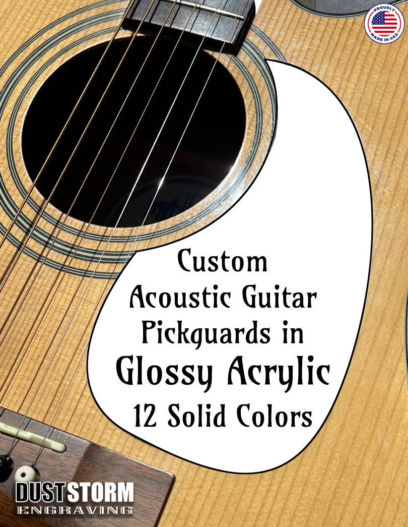 Custom Orders for Pickguards Covers and Plates – Dust Storm Engraving