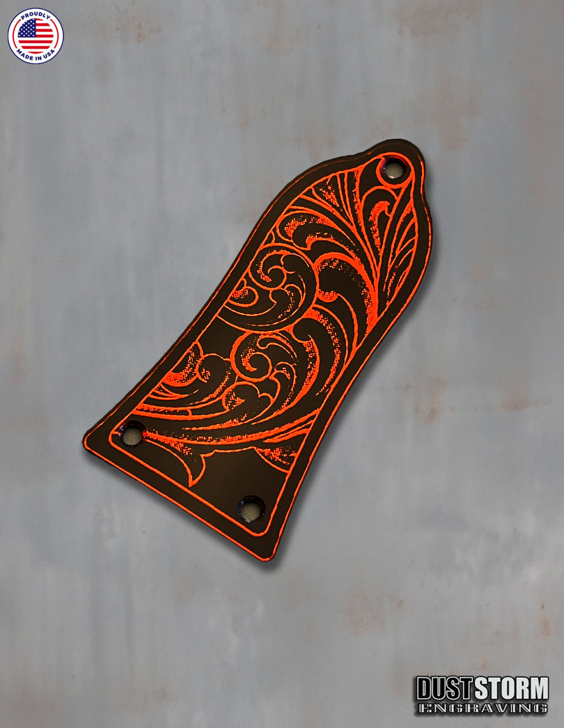 Truss Rod Cover for Epiphone Les Paul Style Guitar in Acrylic Mirror