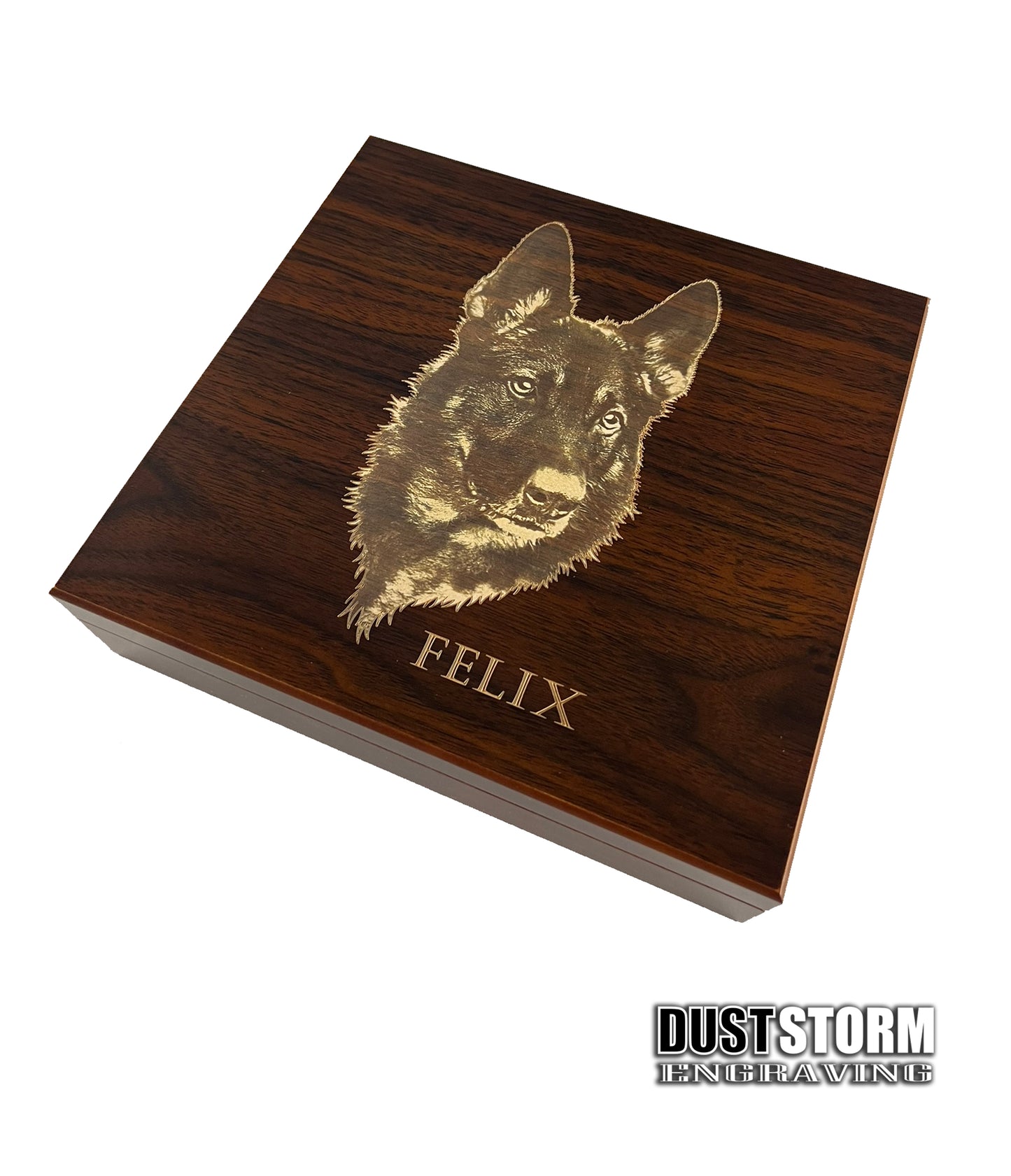 Pet Portrait Keepsake Boxes