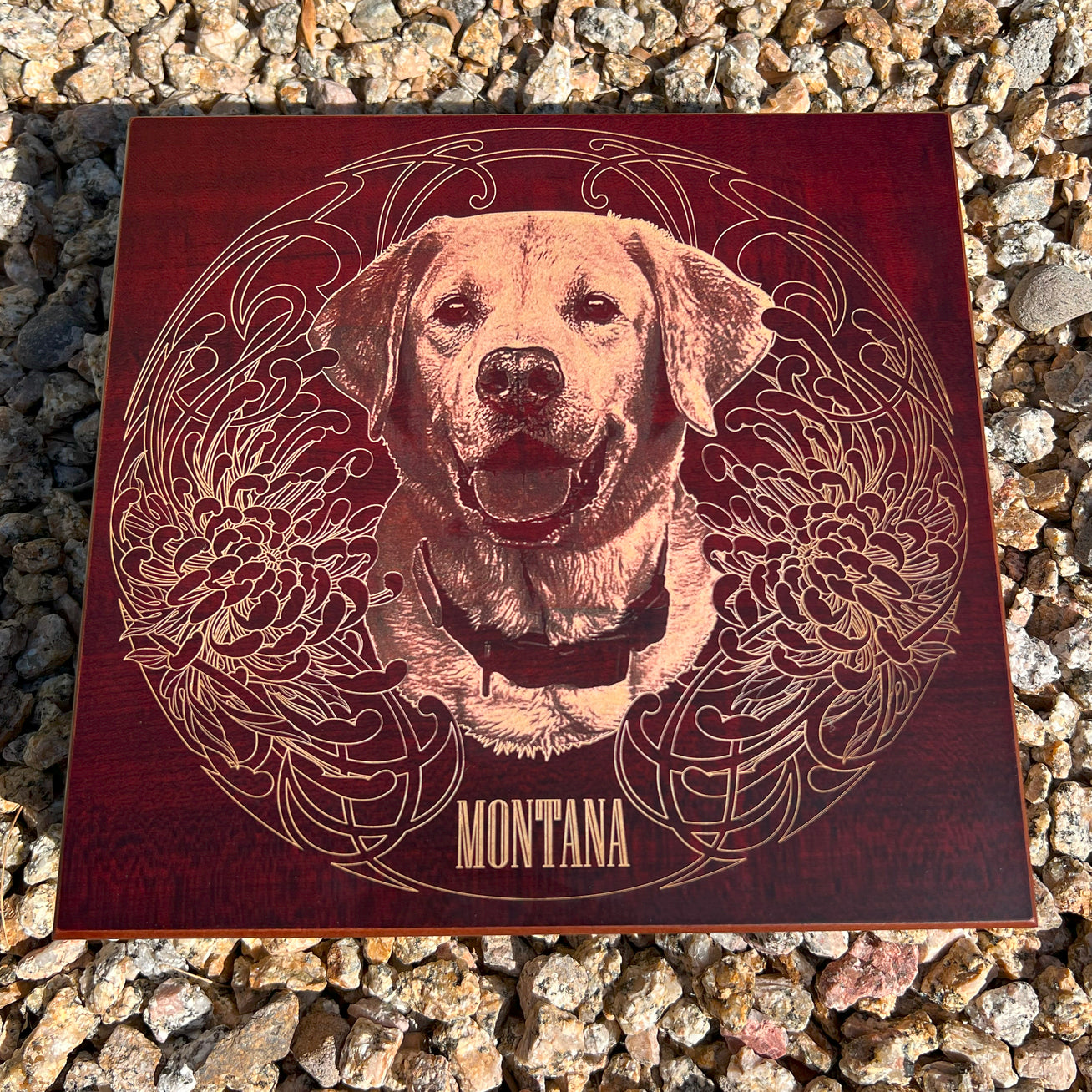 Pet Portrait Keepsake Boxes