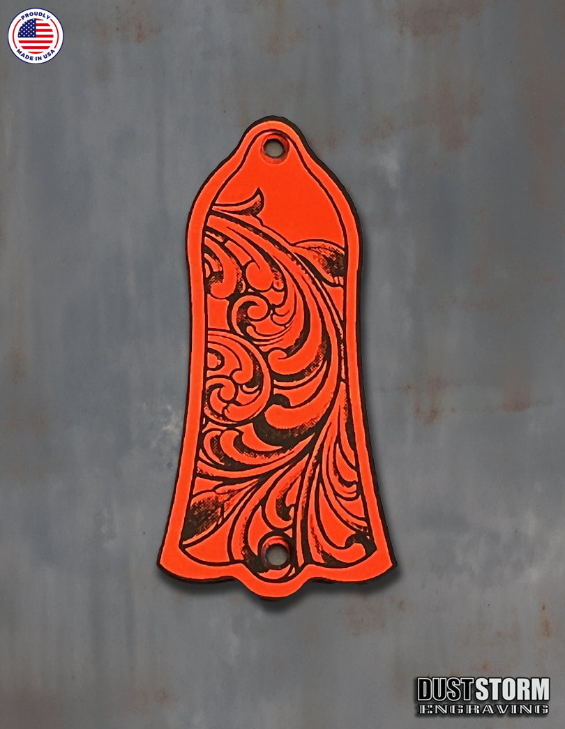 Truss Rod Cover for Gibson Les Paul Style Guitar in Acrylic Mirror