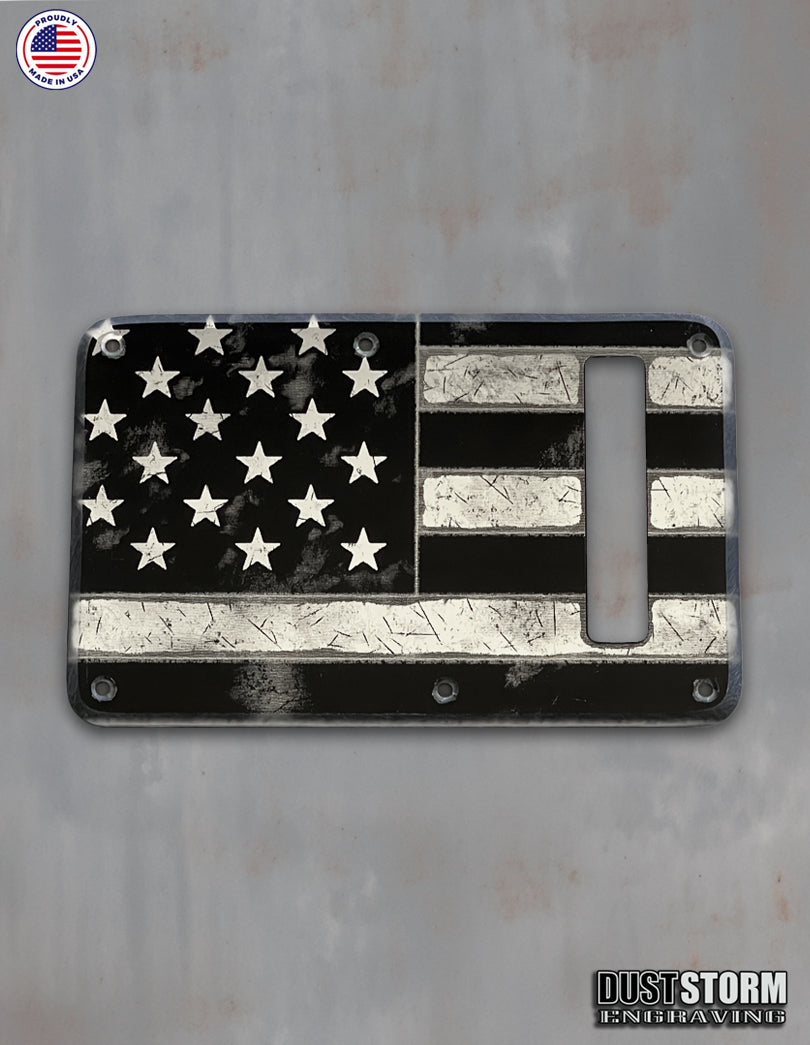 American Flag Tremolo Covers - Acrylic Mirror- 6 Colors
