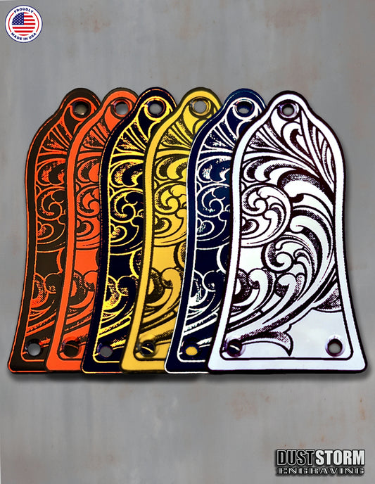 Truss Rod Cover for Epiphone Les Paul Style Guitar in Acrylic Mirror