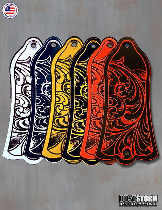 Truss Rod Cover for Gibson Les Paul Style Guitar in Acrylic Mirror